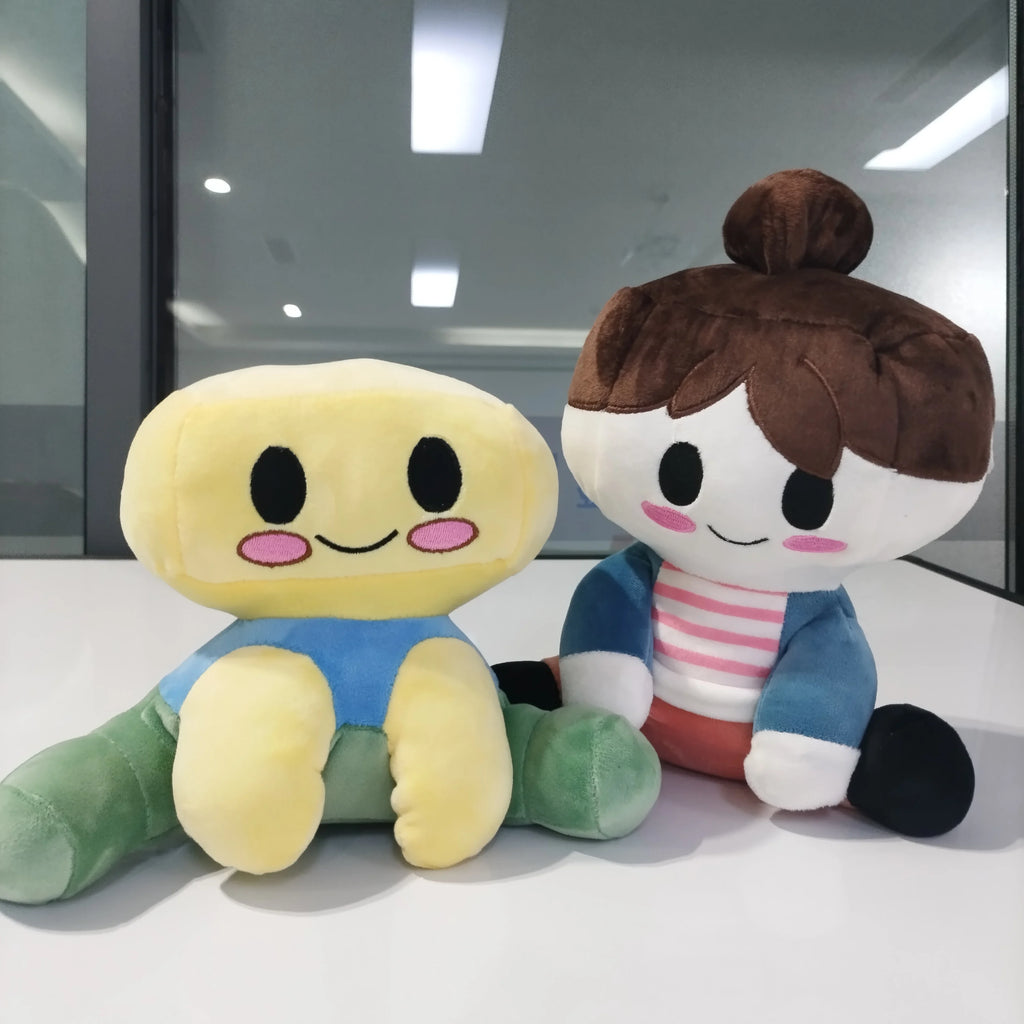 Origins Series 8" Avatar Legend  Blox Buddy Bacon Hair Noob Toy Stuffed Plush Pillow