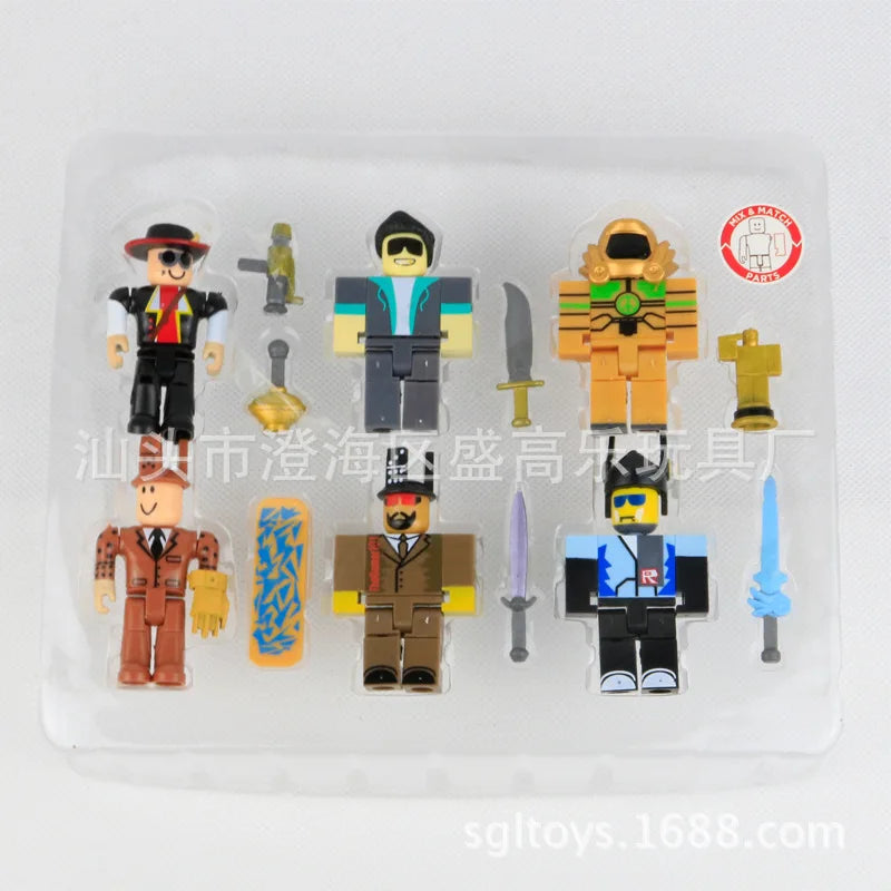 Legendary Builders – Deluxe 3" Modular Action Figure Set