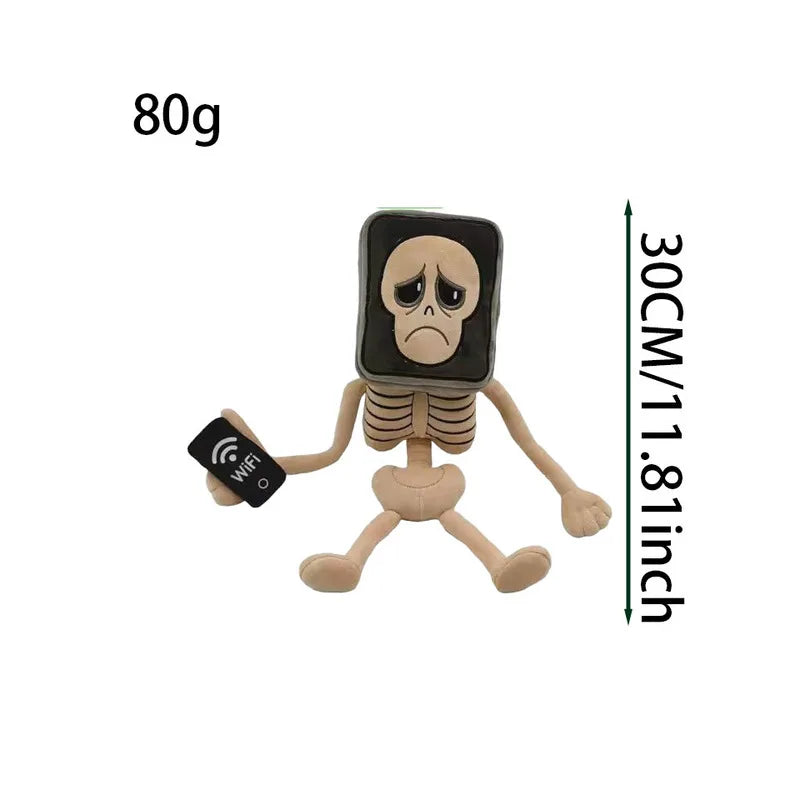 The Typographic Series – Deluxe 12" "Steal A Brainrot Pot Hotspot Skeleton Plush