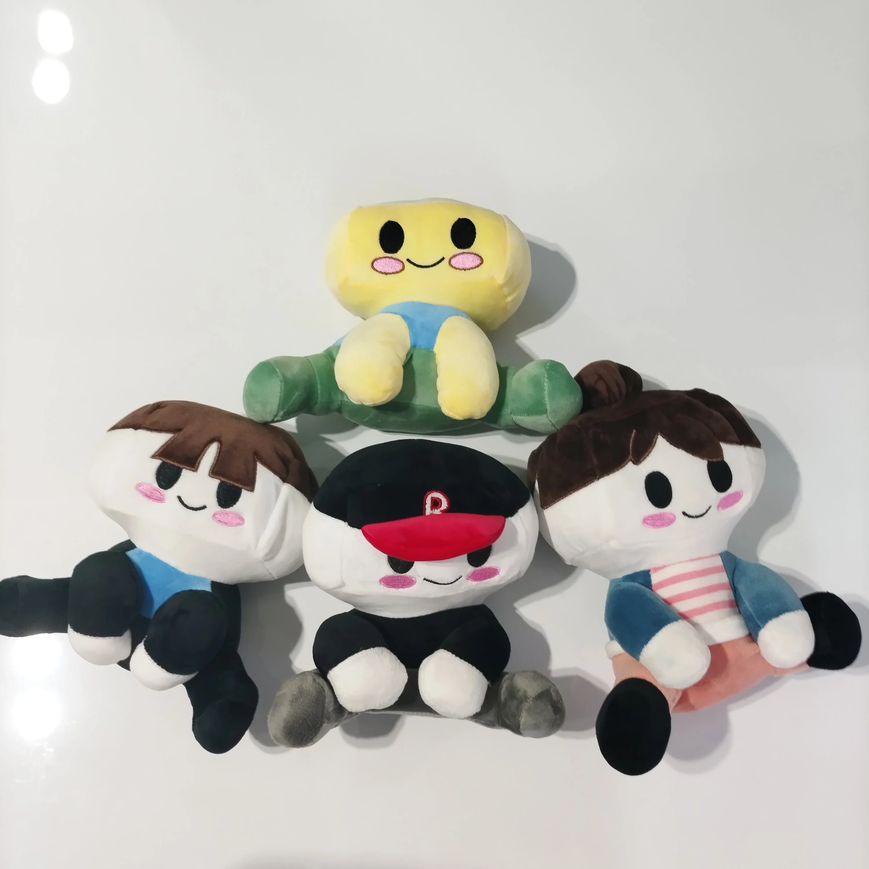 Origins Series 8" Avatar Legend  Blox Buddy Bacon Hair Noob Toy Stuffed Plush Pillow