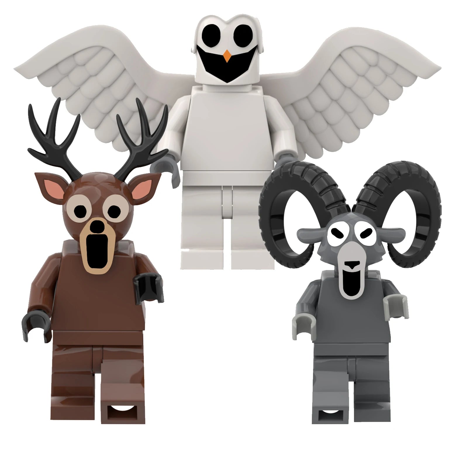 Hot 99 Nights In The Forest Deer Building Blocks Set