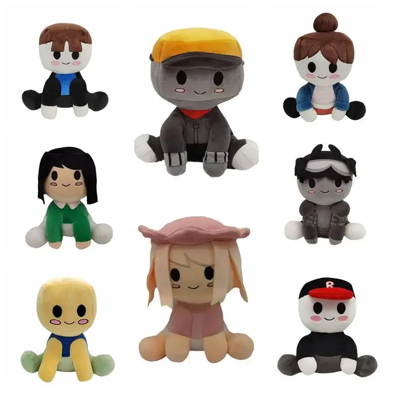Blox Buddies Plush 7.8 inch Blox Buddy Bacon Hair Noob Plushie