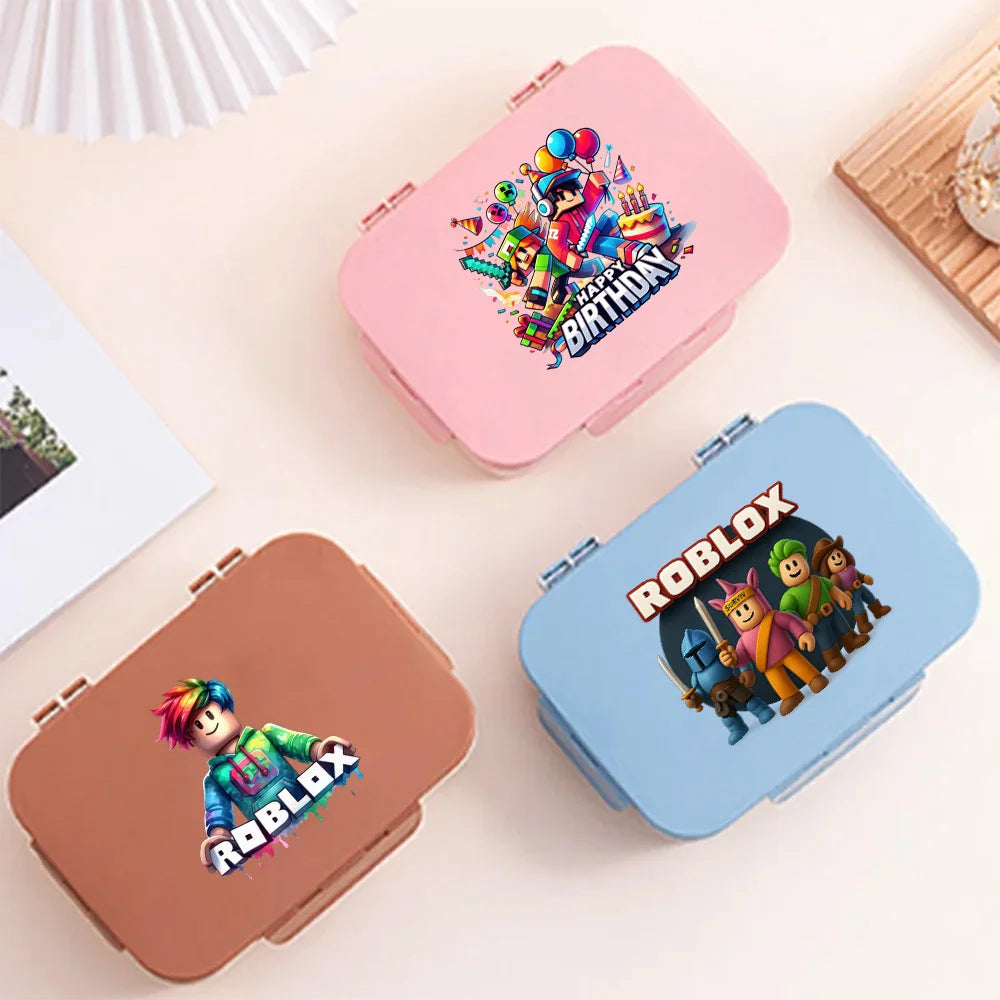 Legendary Bento System – 1200ml Deluxe Game Character Lunch Box