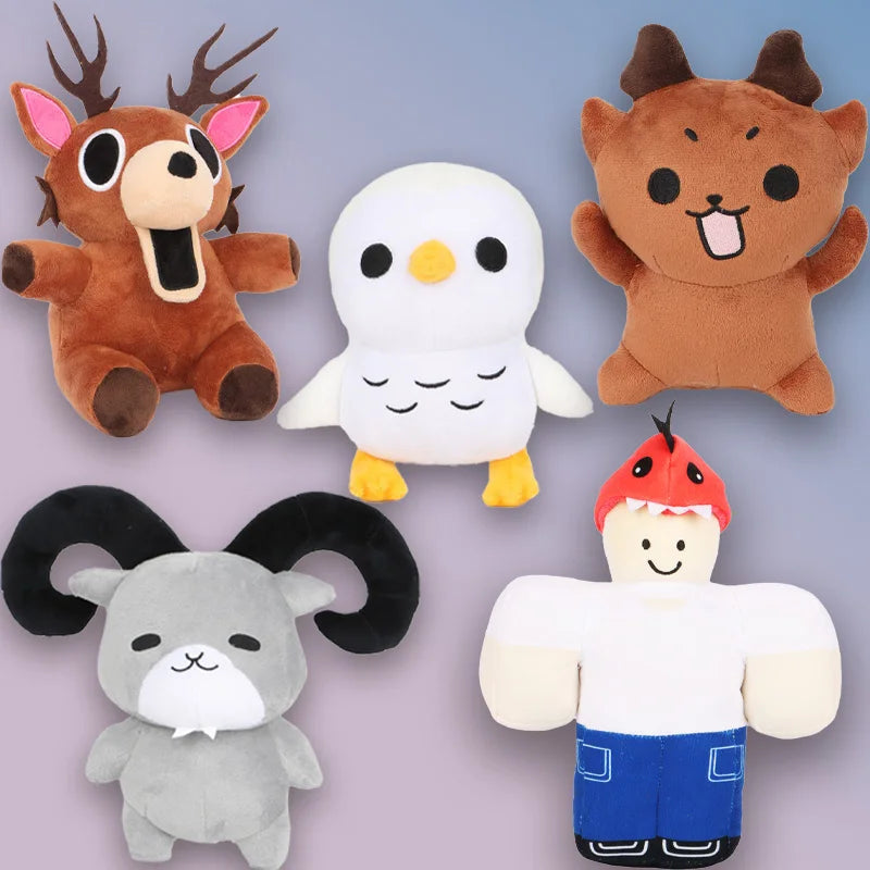 99 Nights In The Forest Exquisite Plush Toys Deer Ram Dino Kid