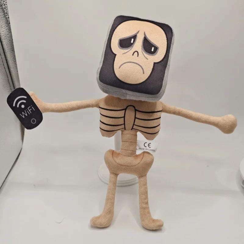 The Typographic Series – Deluxe 12" "Steal A Brainrot Pot Hotspot Skeleton Plush
