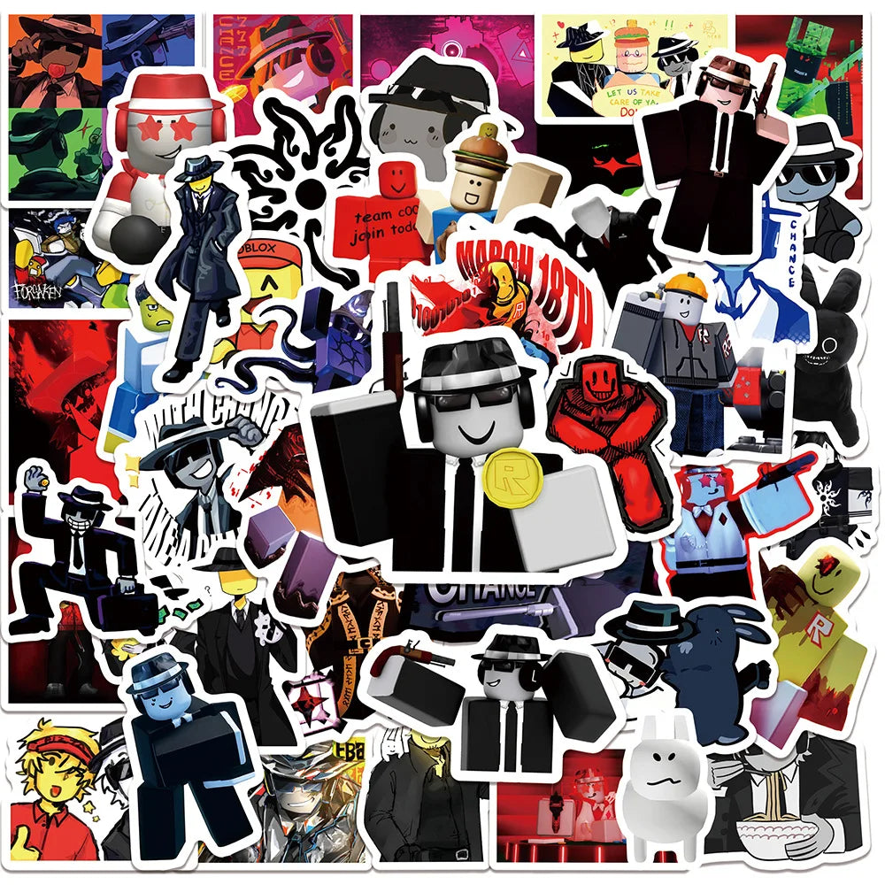 Forsaken Legends – 50-Piece Premium Vinyl Sticker Pack