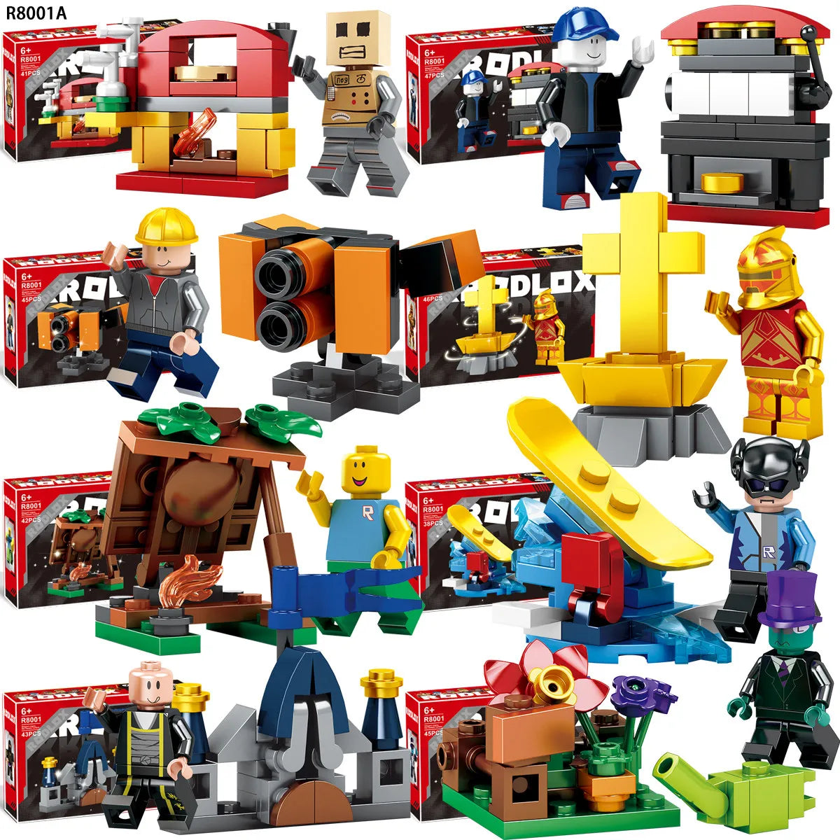 Blox 2026 Virtual World Series 47 Piece Puppet Set