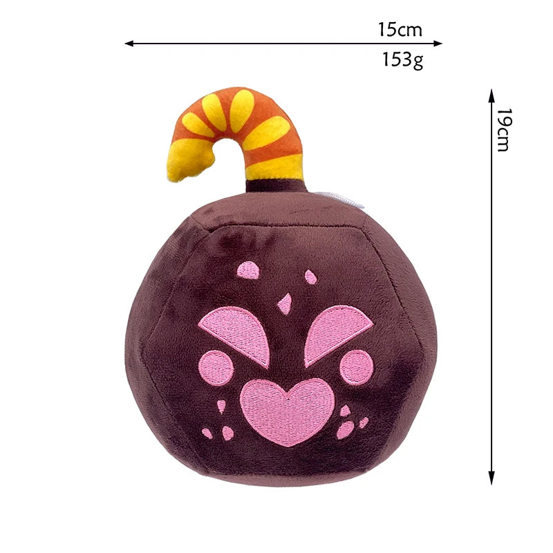 Legendary Elemental Series – 15 cm Leopard Fruit Plush Pillow