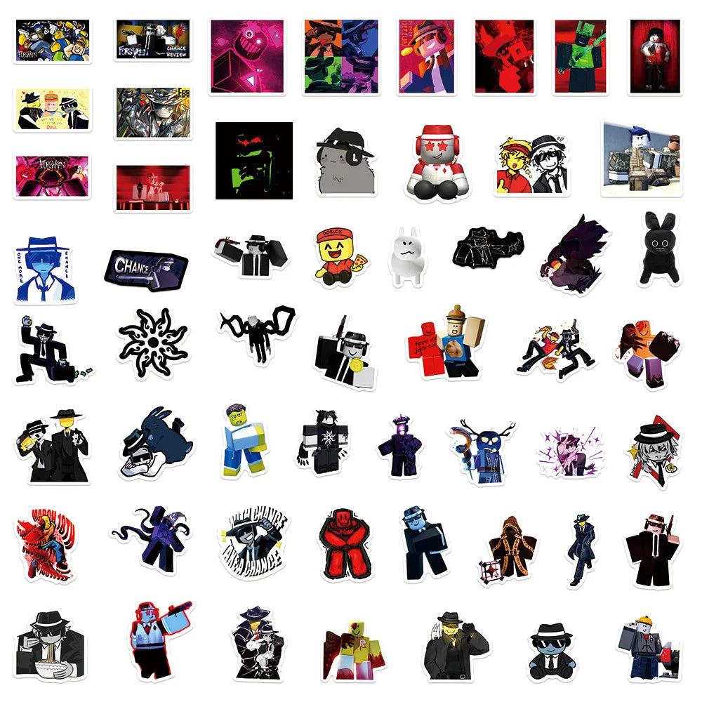 Forsaken Legends – 50-Piece Premium Vinyl Sticker Pack