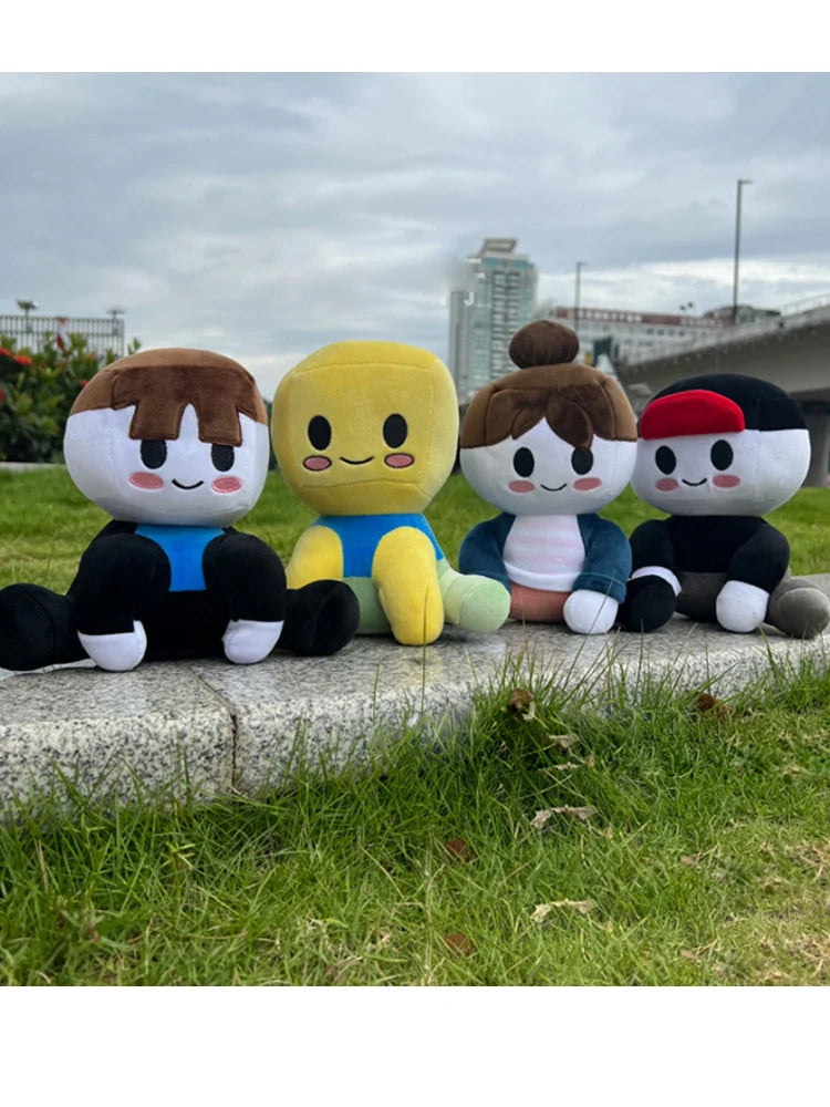 Blox Buddies Plush 7.8 inch Blox Buddy Bacon Hair Noob Plushie