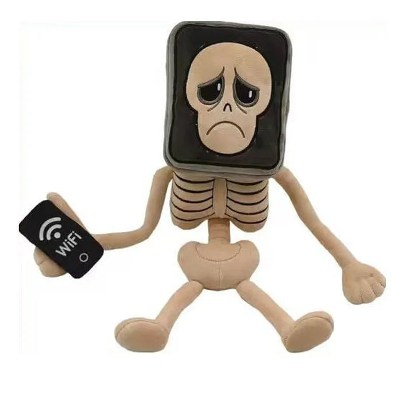 The Typographic Series – Deluxe 12" "Steal A Brainrot Pot Hotspot Skeleton Plush