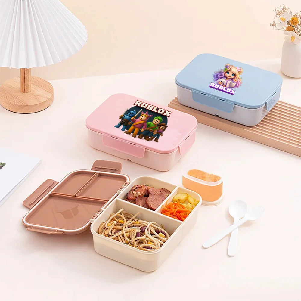 Legendary Bento System – 1200ml Deluxe Game Character Lunch Box