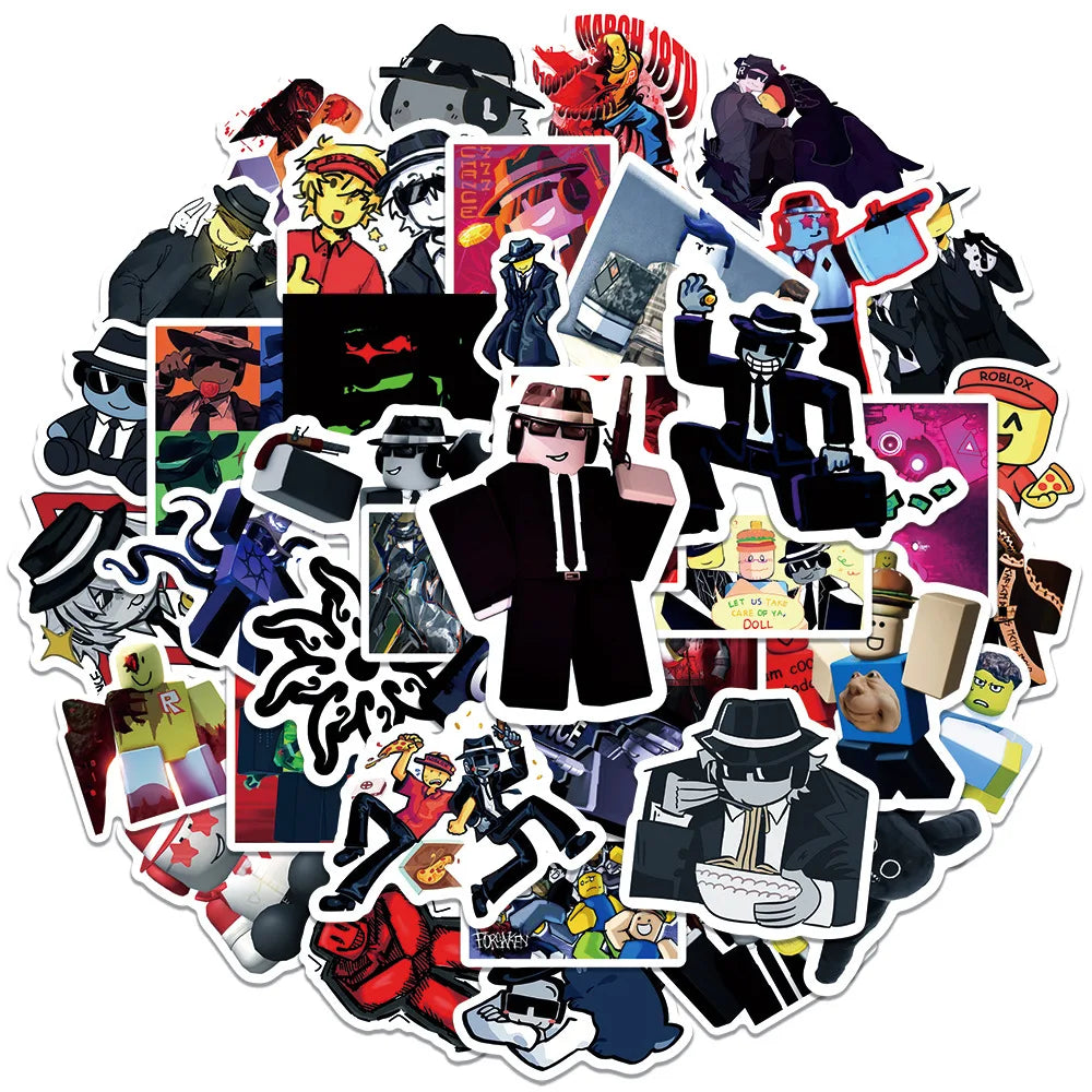 Forsaken Legends – 50-Piece Premium Vinyl Sticker Pack