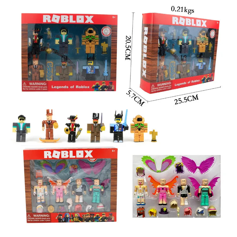 Legendary Builders – Deluxe 3" Modular Action Figure Set