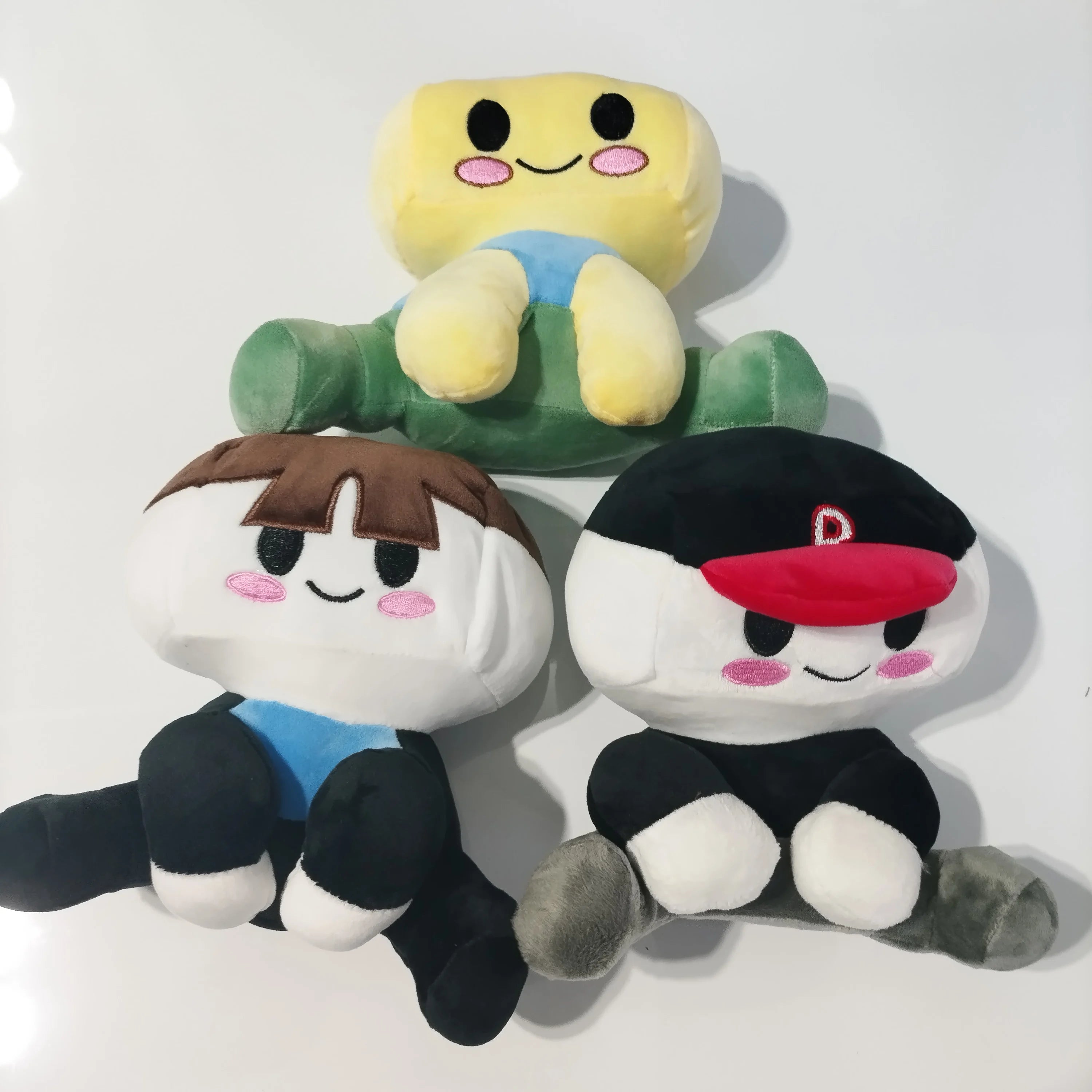 Origins Series 8" Avatar Legend  Blox Buddy Bacon Hair Noob Toy Stuffed Plush Pillow