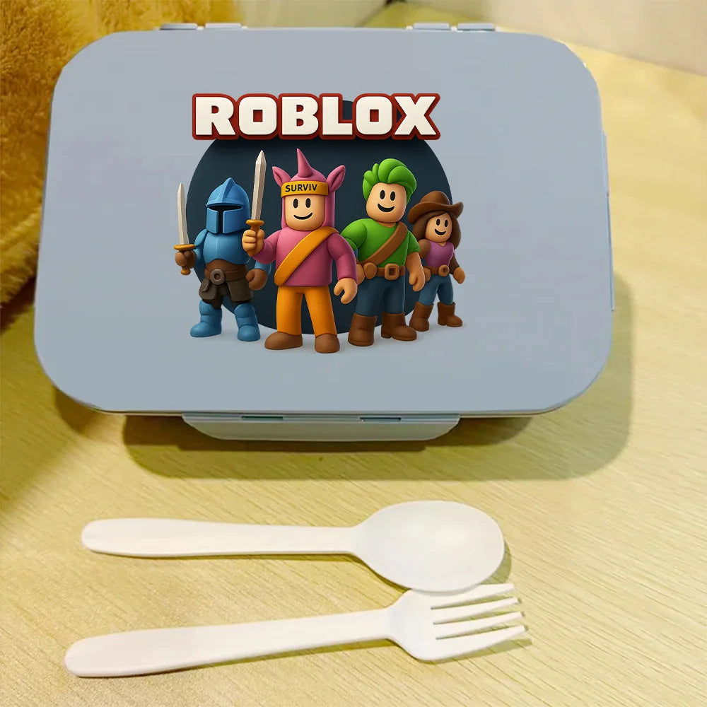 Legendary Bento System – 1200ml Deluxe Game Character Lunch Box