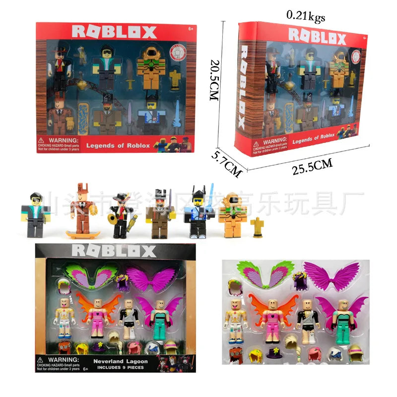 Legendary Builders – Deluxe 3" Modular Action Figure Set