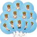 Blox Birthday Decorations Pink Foil Balloons Kit DIY