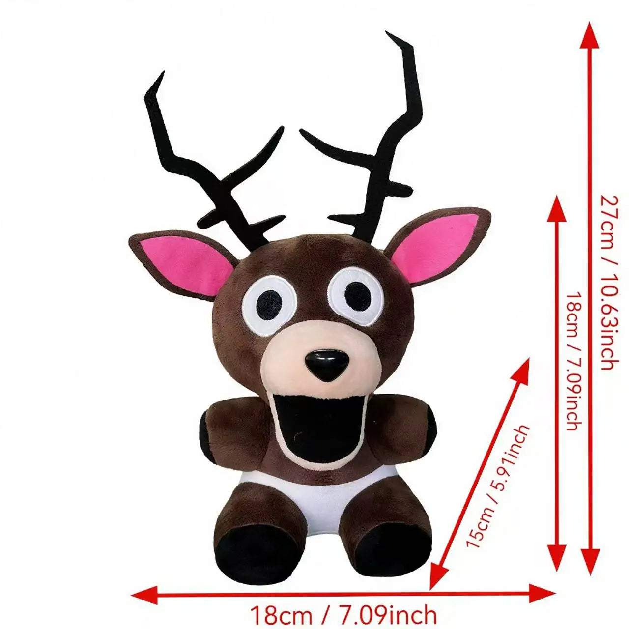 99 Nights In The Terrifying Forest Deer Plush Toys