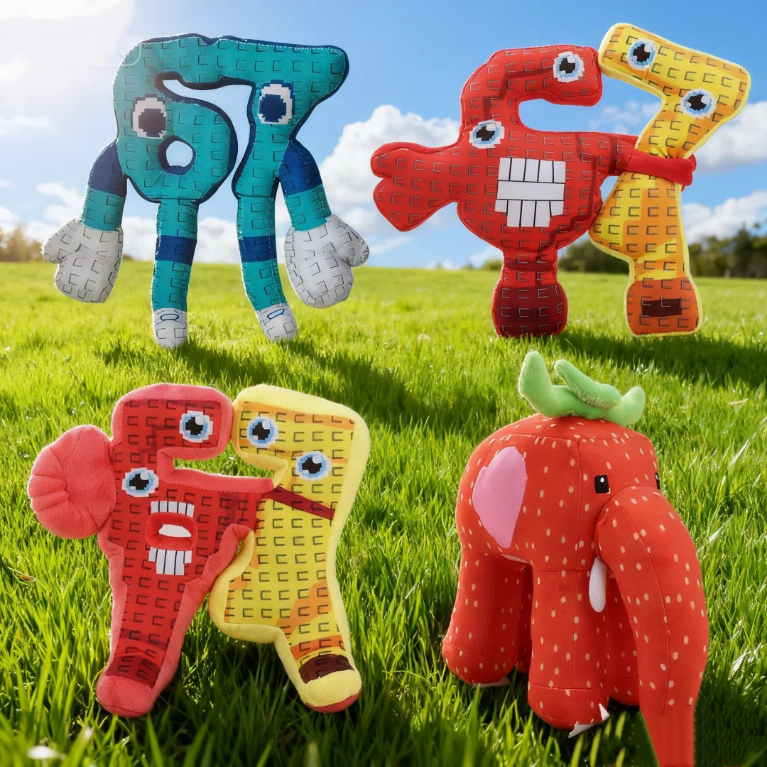 Steal A Brainrot Esok Sekolah Plush Sammy Jandel Plushie Toy